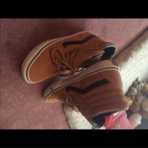 Tan Leather Vans